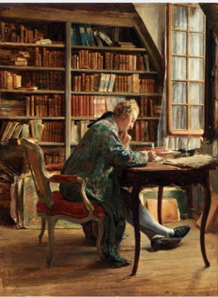 The Bibliophile by Jean-Louis-Ernest Meissonier