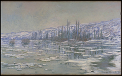 The Break-up of the Ice by Claude Monet