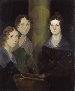 The Brontë Sisters (Anne Brontë; Emily Brontë; Charlotte Brontë) by Branwell Brontë