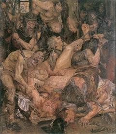 The Capture of Simson by Lovis Corinth