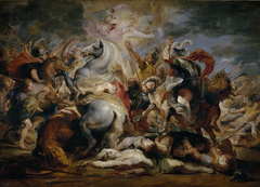 The Death of the Consul Decius by Peter Paul Rubens