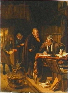 The Debtor by Jan Steen