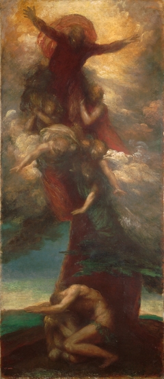 The Denunciation of Adam and Eve by George Frederic Watts