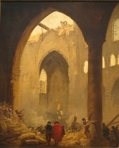 The Destruction of a Church by Hubert Robert