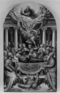 The Dormition of the Virgin by Girolamo da Treviso the Younger