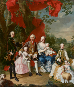 The Family of Count Nikolaus Pálffy of Erdöd by Martin van Meytens