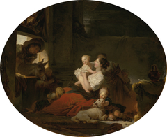 The Happy Family by Jean-Honoré Fragonard