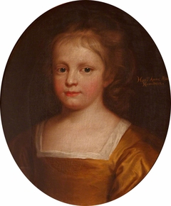 The Hon. Anne Mordaunt (b.1666), later The Hon. Mrs James Hamilton of Tollymore by Anonymous