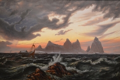 The Island of Træna in Nordland by Knud Baade