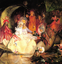 The Marriage of Oberon and Titania by John Anster Fitzgerald