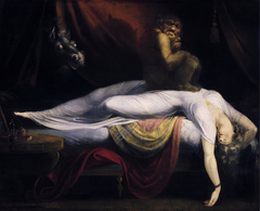 The Nightmare by Johann Heinrich Füssli