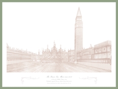 The Piazza San Marco circa 1480 by Matthew Grayson