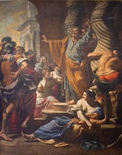 The Preaching of Saint Peter in Jerusalem by Charles Poërson