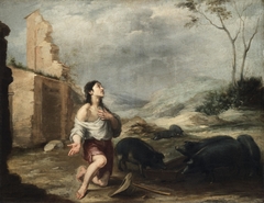 The Prodigal Son Feeding Swine by Bartolomé Esteban Murillo