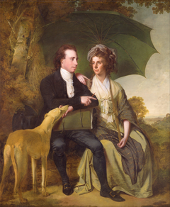 The Rev. and Mrs. Thomas Gisborne, of Yoxhall Lodge, Leicestershire by Joseph Wright of Derby