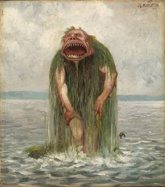 The Sea Monster by Theodor Kittelsen