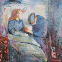 The Sick Child by Edvard Munch