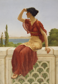 The Signal by John William Godward