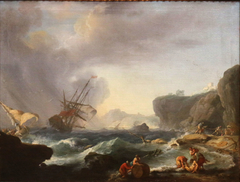 The Storm by Claude-Joseph Vernet