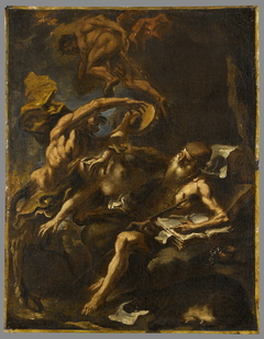 The Temptation of St. Anthony by Sebastiano Ricci