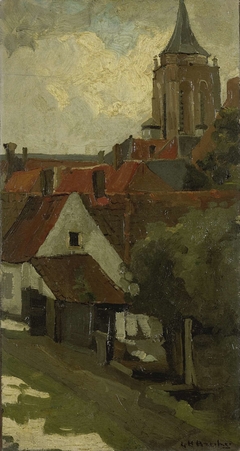 The Tower of Gorkum by George Hendrik Breitner