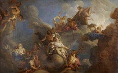 The Triumph of Minerva by Charles de La Fosse