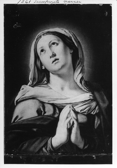 The Virgin In Prayer by Giovanni Battista Salvi da Sassoferrato