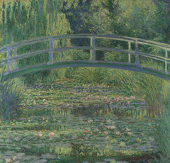 The Water-Lily Pond by Claude Monet