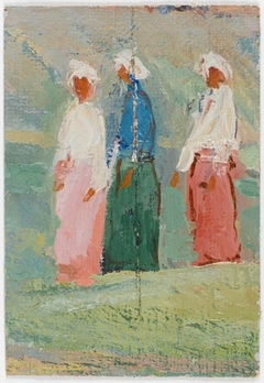 Three female Figures by Kazimir Malevich