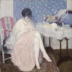 Torn Lingerie by Frederick Carl Frieseke