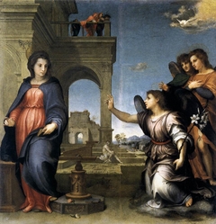 Annunciation by Andrea del Sarto