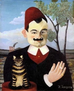 Portrait of Monsieur X (Pierre Loti) by Henri Rousseau