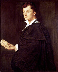 Portrait of Bartolini by Jean-Auguste-Dominique Ingres