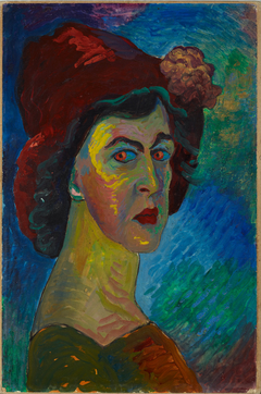 Selfportrait I by Marianne von Werefkin