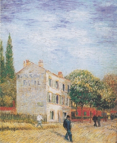 The restaurant Rispal in Asnieres by Vincent van Gogh