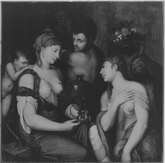 Venus, Bacchus und Ceres (Kopie nach) by Titian