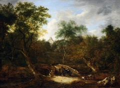 View at Wick, near Bath by Thomas Barker