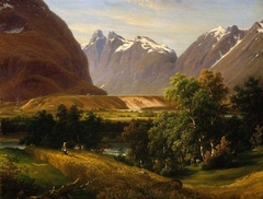 View from Romsdal by Thomas Fearnley