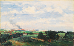 View of Madrid from the Plantío de los Infantes or Madrid Seen from El Pardo by Aureliano de Beruete