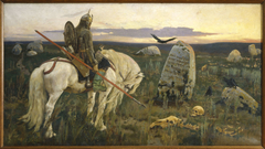 Vityaz at the Crossroads by Viktor Vasnetsov