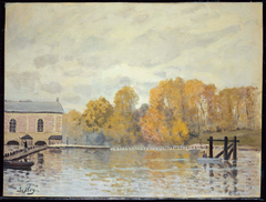 Waterworks at Marly by Alfred Sisley