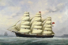 William D. Laurence, clipper de Maitland by Édouard Adam