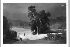 Winterlandschaft mit Kiefern by Carl Blechen