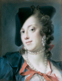 A Venetian Lady from the House of Barbarigo (Caterina Sagredo Barbarigo) by Rosalba Carriera