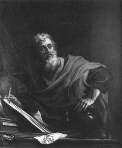 A wise man (so-called portrait of Hippocrates) by Anonymous