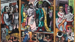 Actors by Max Beckmann