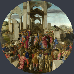 Adoration of the Magi of ca. 1470-1475 by Sandro Botticelli