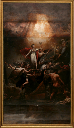 Allegory on the 18th Brumaire, or: France saved by Antoine-François Callet