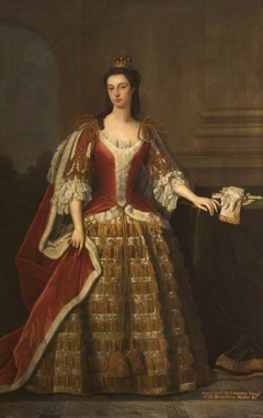 Anne Master, Countess of Coventry (1690-1788) by attributed to Hans Hysing