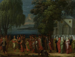 Armenian Wedding by Jean Baptiste Vanmour